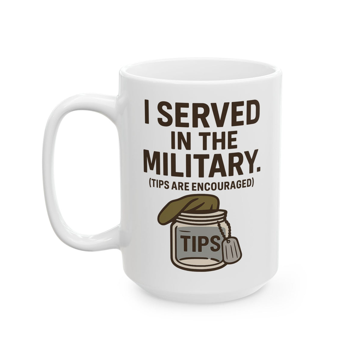 Service Tipping Mug