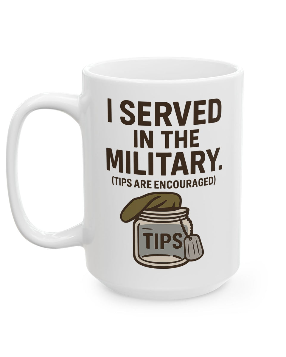 Service Tipping Mug
